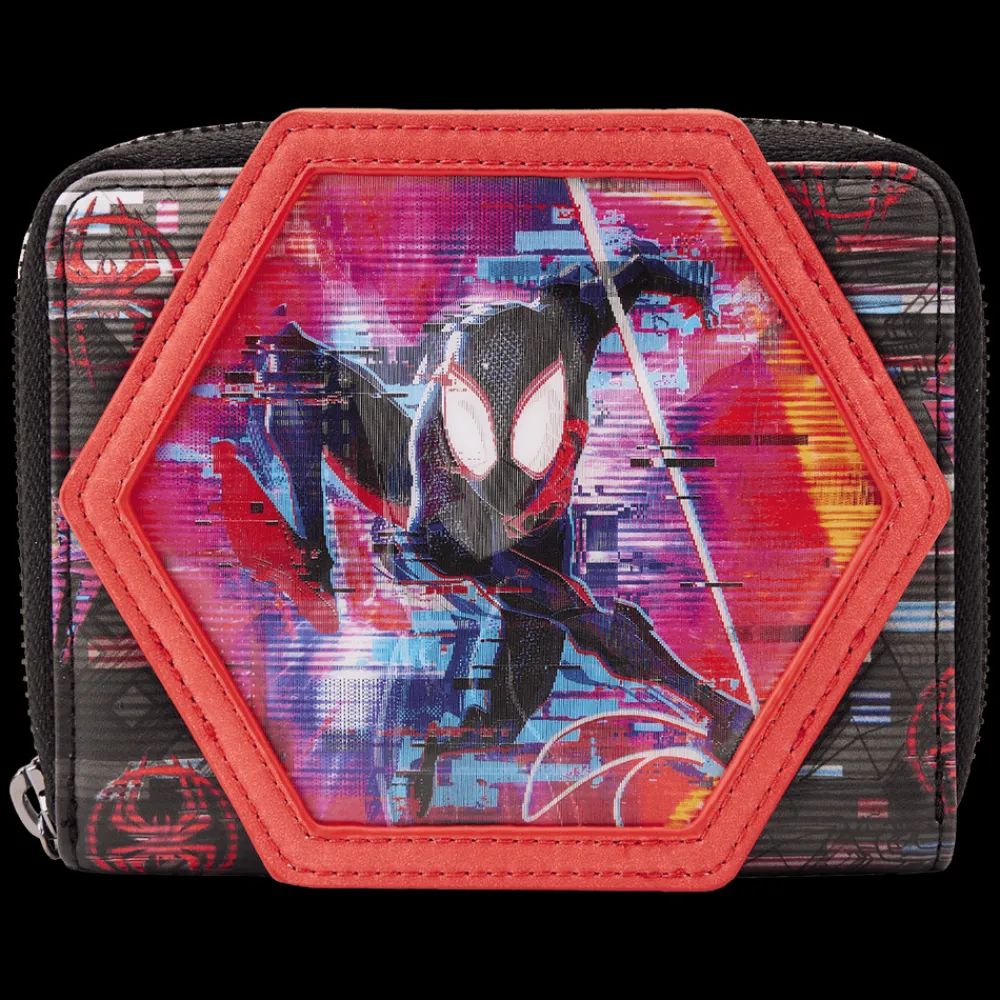 Marvel Across The Spider-Verse Lenticular Zip Around Wallet Outlet