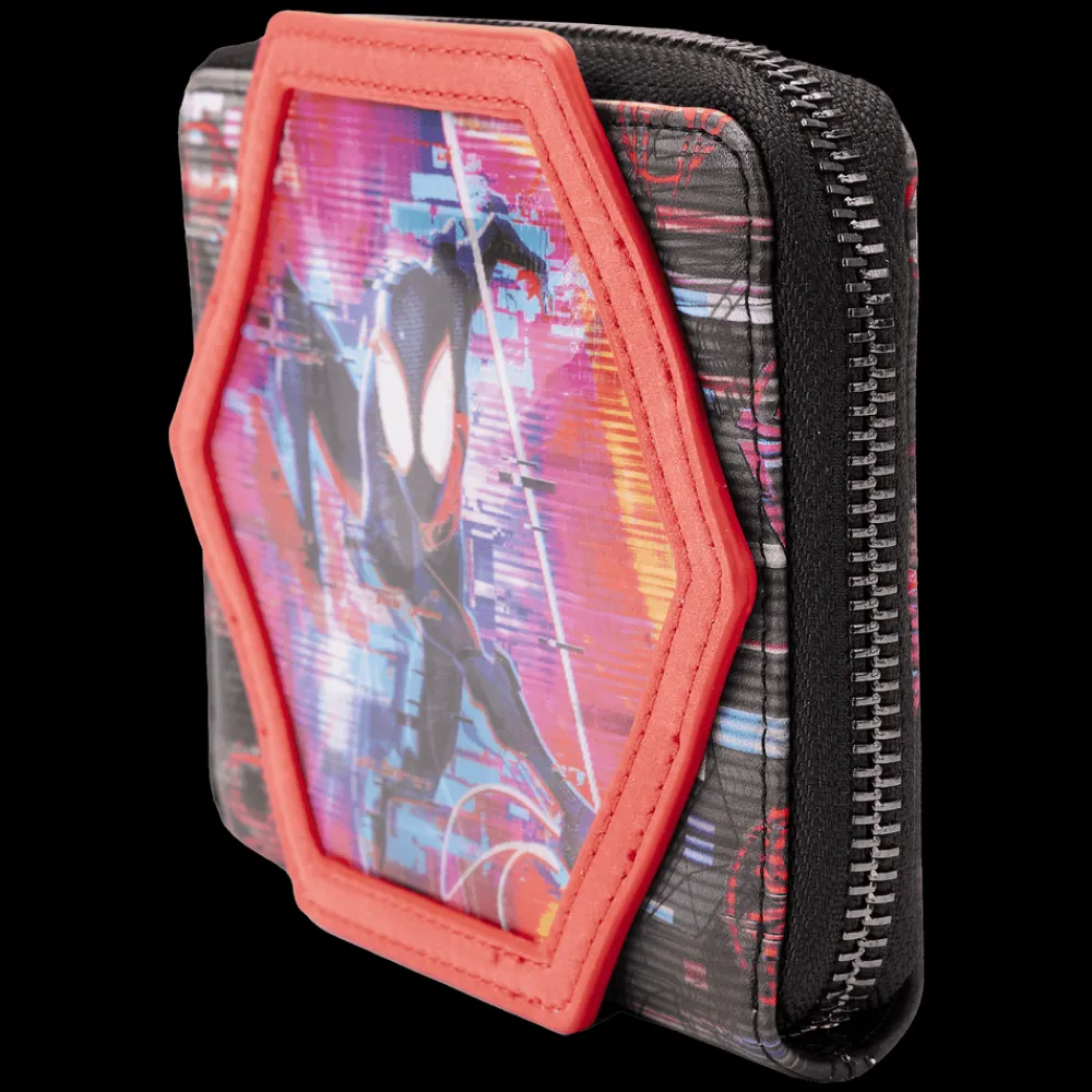 Marvel Across The Spider-Verse Lenticular Zip Around Wallet Outlet
