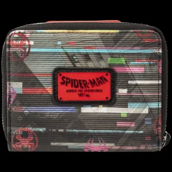 Marvel Across The Spider-Verse Lenticular Zip Around Wallet Outlet
