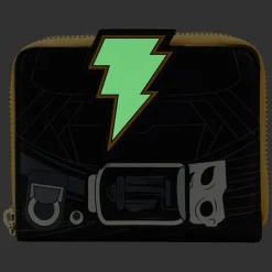 DC Comics Black Adam Glow Cosplay Zip Around Wallet Hot
