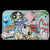 Cartoon Network Retro Collage Zip Around Wallet Outlet