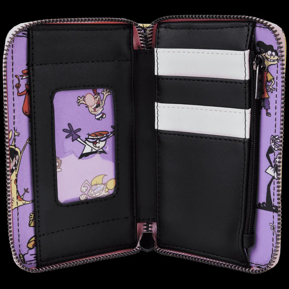 Cartoon Network Retro Collage Zip Around Wallet Outlet