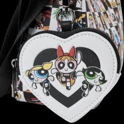 Cartoon Network Retro Collage Crossbody Bag With Coin Pouch Discount
