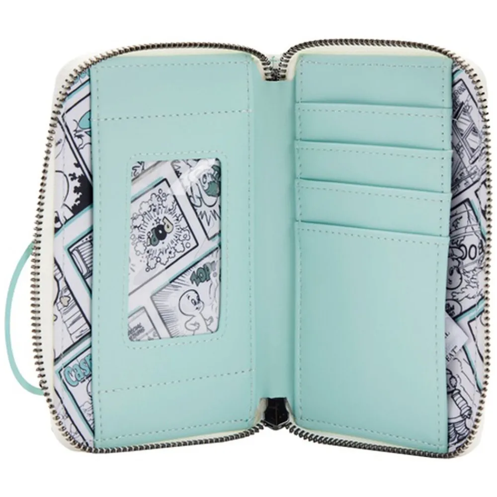 Casper the Friendly Ghost Glow Zip Around Wallet Flash Sale
