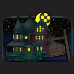 Coraline Glow In The Dark House Zip Around Wallet Outlet