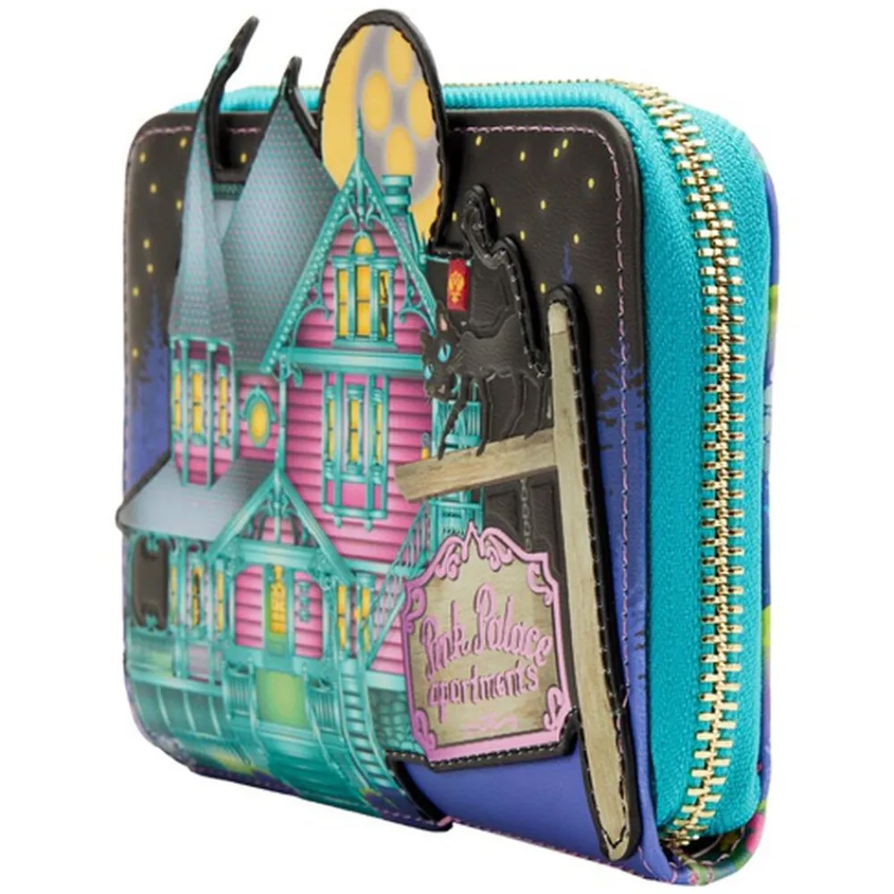 Coraline Glow In The Dark House Zip Around Wallet Outlet