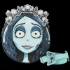 Corpse Bride Emily Crossbody Bag Flash Sale