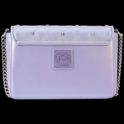 BTS Funko Pop! By Loungefly Logo Iridescent Purple Crossbody Bag Flash Sale