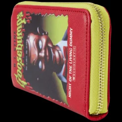 Goosebumps Night Of The Living Dummy Book Cover Zip Around Wallet Cheap