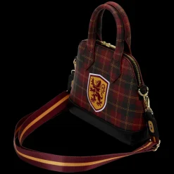 Harry Potter Gryffindor Patch Varsity Plaid Crossbody Bag Best Sale
