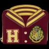 Harry Potter Hogwarts Crest Varsity Jacket Zip Around Wallet Best