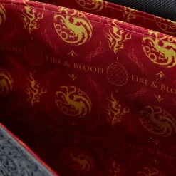 House of the Dragon All-Over Print House Targaryen Crossbody Bag Outlet
