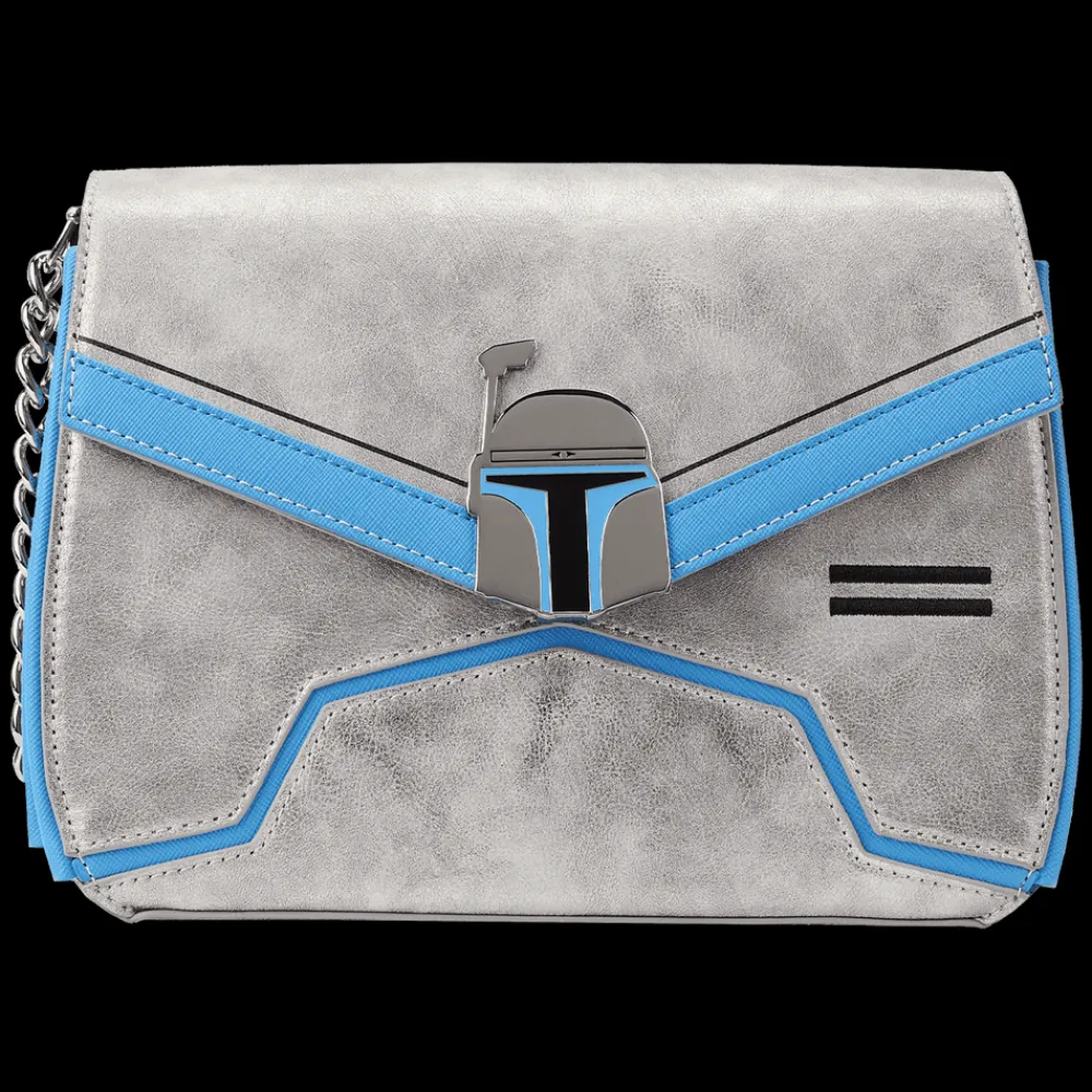 Star Wars Jango Fett Chain Strap Crossbody Bag Outlet