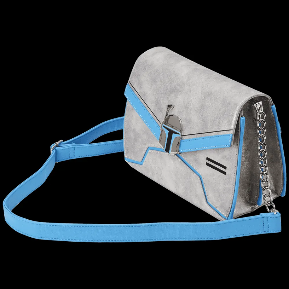 Star Wars Jango Fett Chain Strap Crossbody Bag Outlet