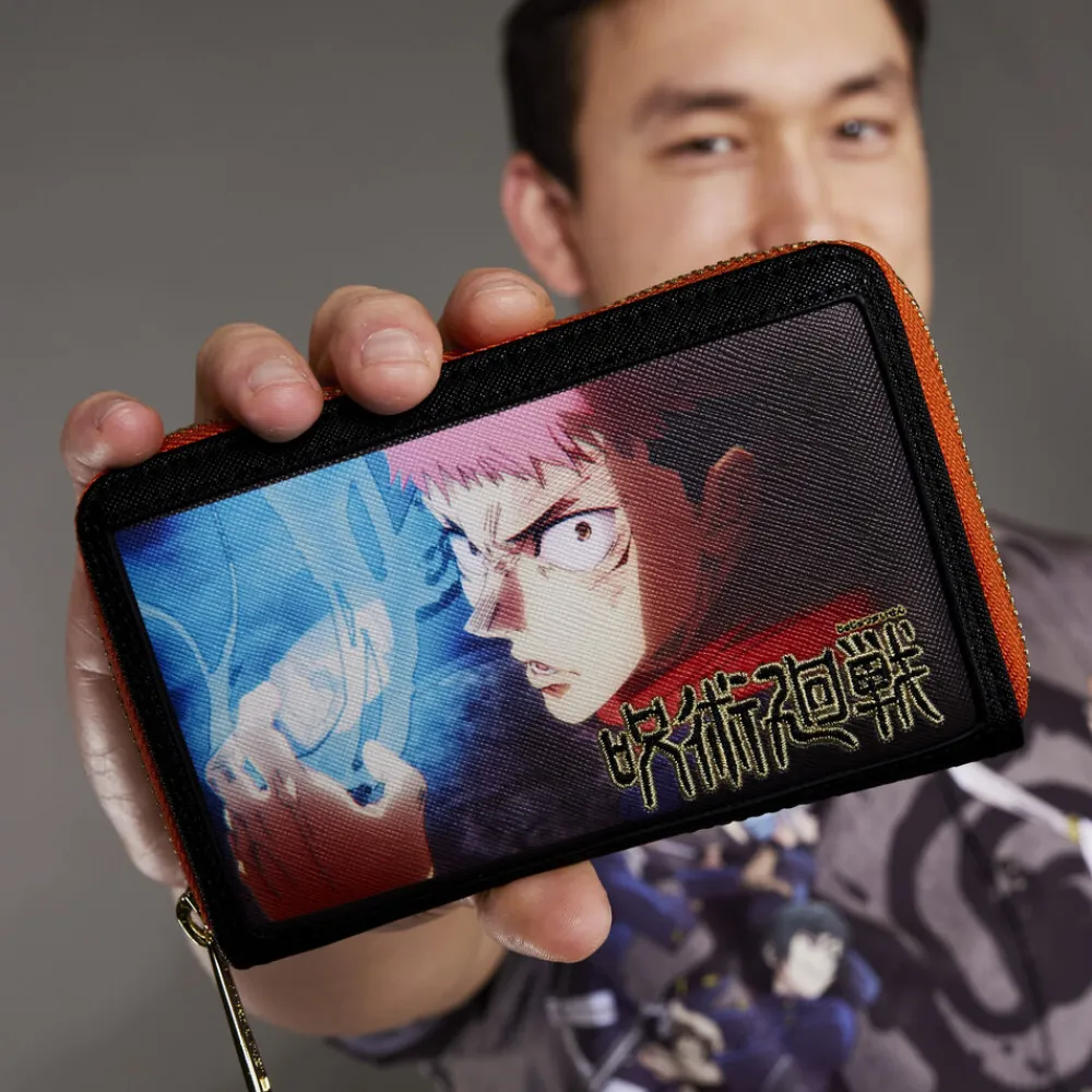 Jujutsu Kaisen Yuji Itadori Cosplay Zip Around Wallet Hot