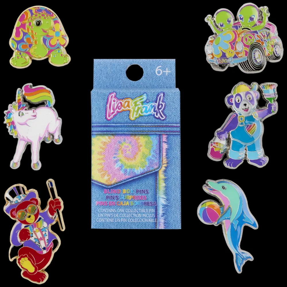 Lisa Frank Character Mystery Box Pin Flash Sale