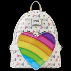 Lisa Frank Rainbow Heart Mini Backpack With Waist Bag Sale