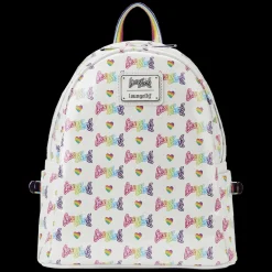Lisa Frank Rainbow Heart Mini Backpack With Waist Bag Sale