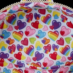 Lisa Frank Rainbow Heart Mini Backpack With Waist Bag Sale