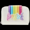 Lisa Frank Rainbow Logo Zip Around Wallet Best