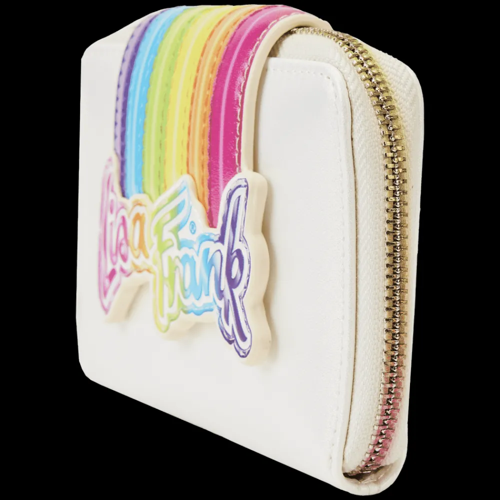 Lisa Frank Rainbow Logo Zip Around Wallet Best
