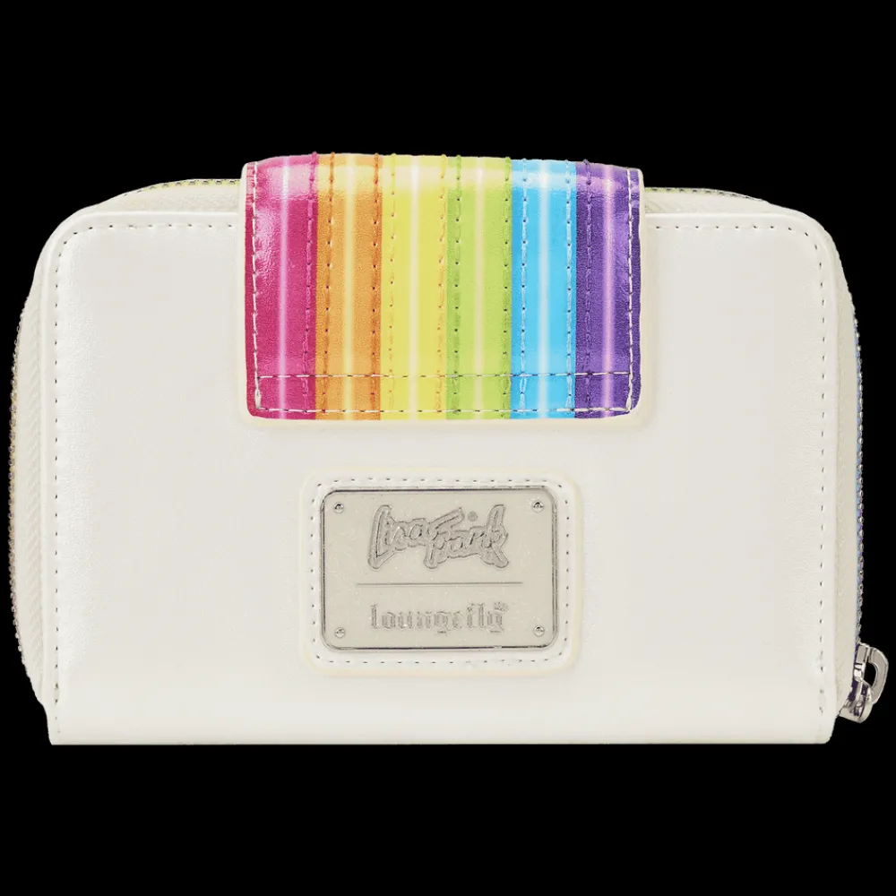 Lisa Frank Rainbow Logo Zip Around Wallet Best