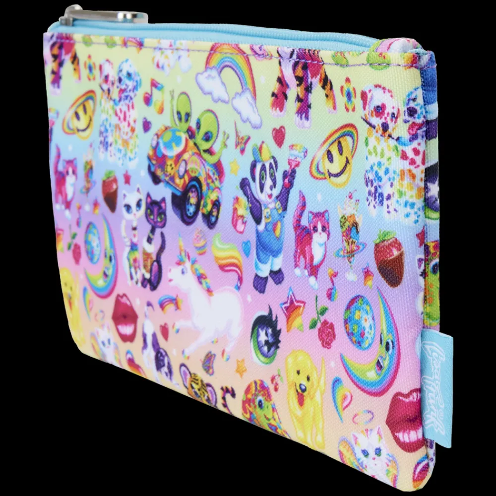 Lisa Frank Sticker All-Over Print Nylon Zipper Pouch Shop