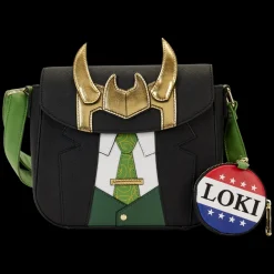 Marvel Loki For Preseident Cosplay Crossbody Bag With Coin Bag Cheap