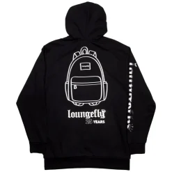 Loungefly 25Th Anniversary Logo Black Unisex Hoodie Cheap
