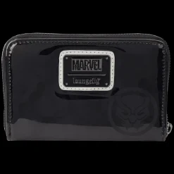 Marvel Metallic Black Panther Cosplay Zip Around Wallet Online