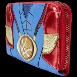 Marvel Metallic Doctor Strange Cosplay Zip Around Wallet Cheap