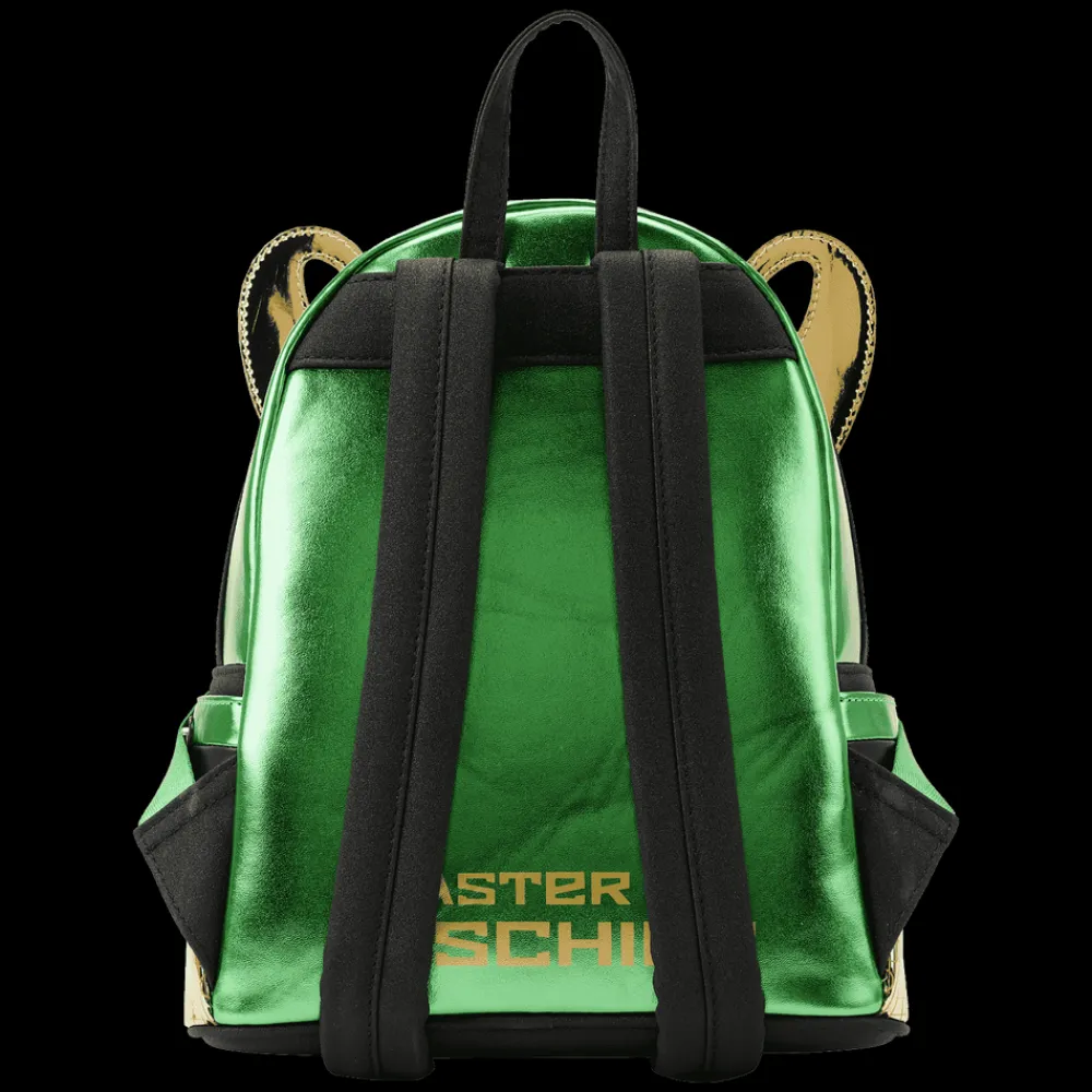 Marvel Metallic Loki Cosplay Mini Backpack Hot
