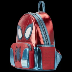 Marvel Metallic Spider-Man Cosplay Mini Backpack Fashion
