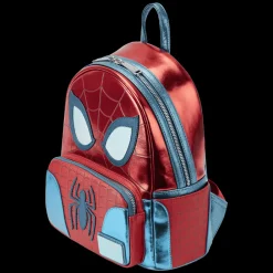 Marvel Metallic Spider-Man Cosplay Mini Backpack Fashion