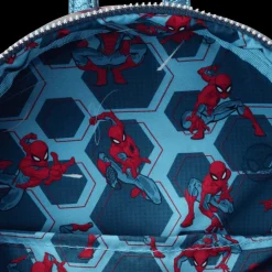 Marvel Metallic Spider-Man Cosplay Mini Backpack Fashion