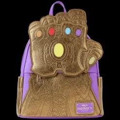 Marvel Metallic Thanos Gauntlet Mini Backpack Best