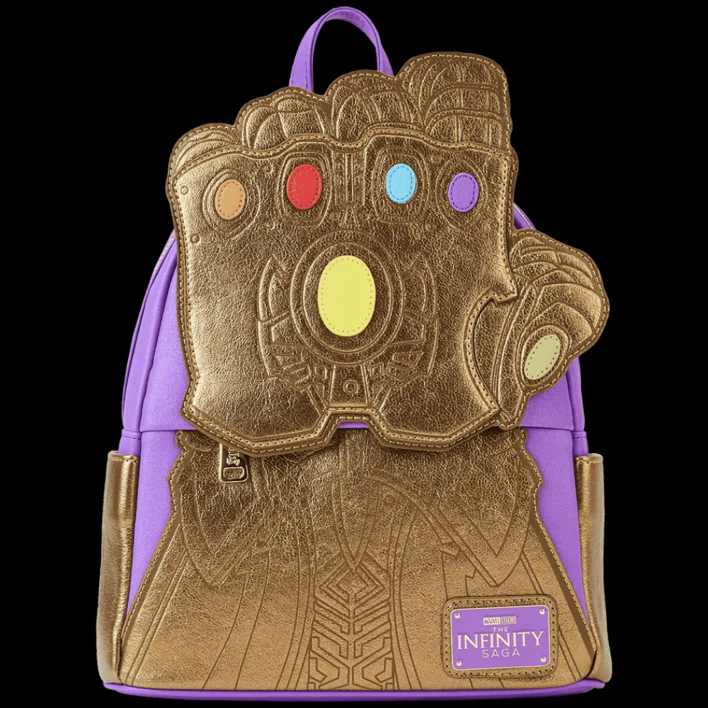 Marvel Metallic Thanos Gauntlet Mini Backpack Best