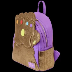 Marvel Metallic Thanos Gauntlet Mini Backpack Best