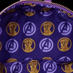 Marvel Metallic Thanos Gauntlet Mini Backpack Best
