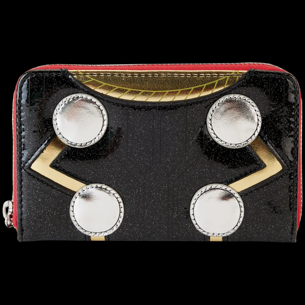 Marvel Metallic Thor Cosplay Zip Around Wallet Sale