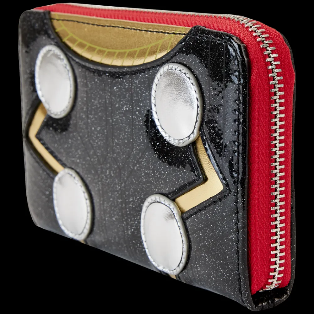 Marvel Metallic Thor Cosplay Zip Around Wallet Sale