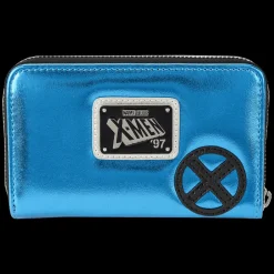 Marvel Metallic X-Men Wolverine Cosplay Zip Around Wallet New
