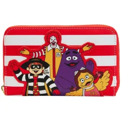 McDonald's Ronald Mcdonald And Friends Zip Around Wallet Cheap