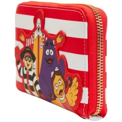 McDonald's Ronald Mcdonald And Friends Zip Around Wallet Cheap