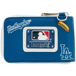 MLB La Dodgers Patches Accordion Wallet New
