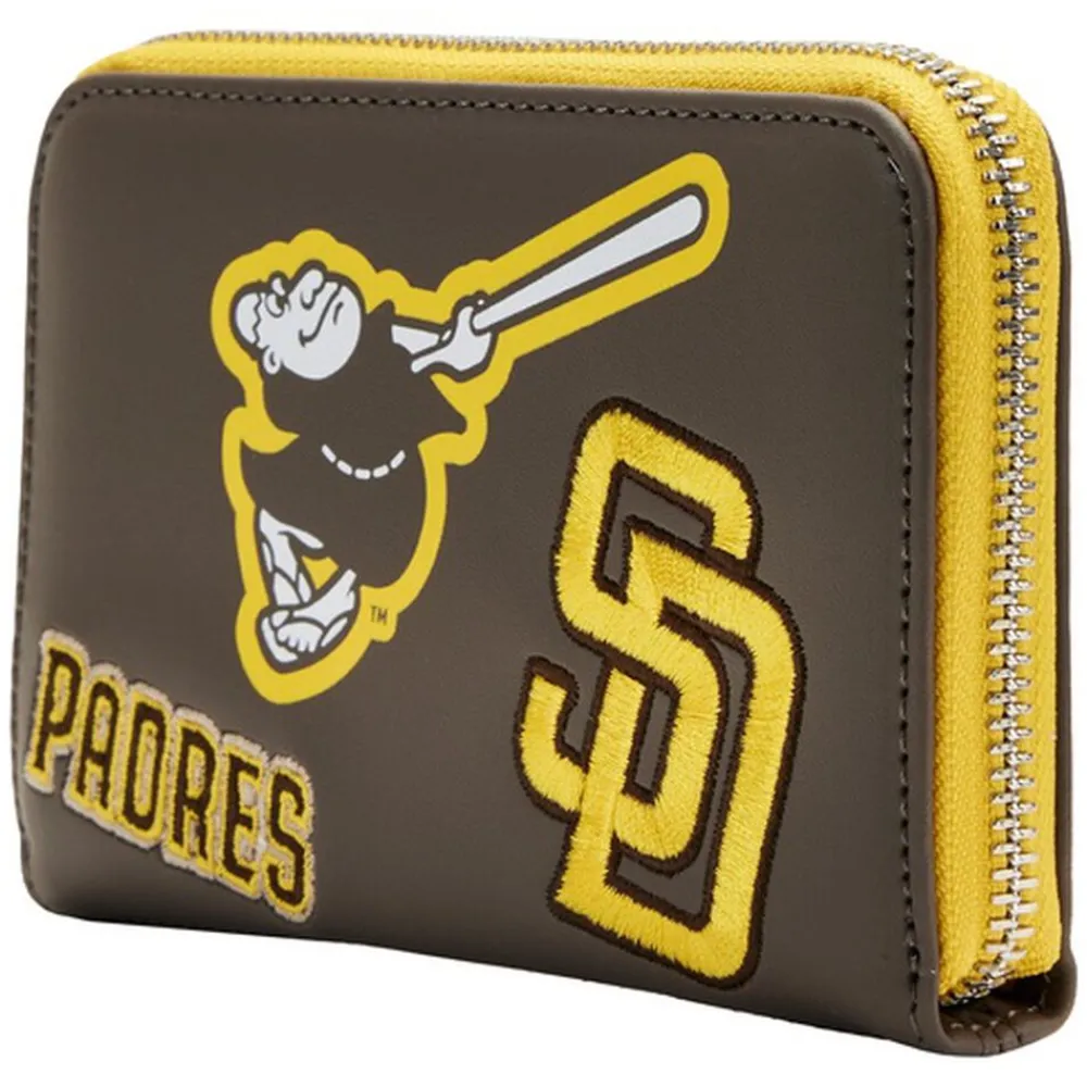 MLB Sd Padres Patches Zip Around Wallet Sale