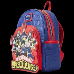 My Hero Academia Group Debossed Logo Mini Backpack Hot