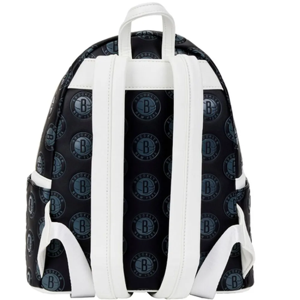 NBA Brooklyn Nets Logo Mini Backpack Cheap