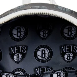 NBA Brooklyn Nets Logo Mini Backpack Cheap