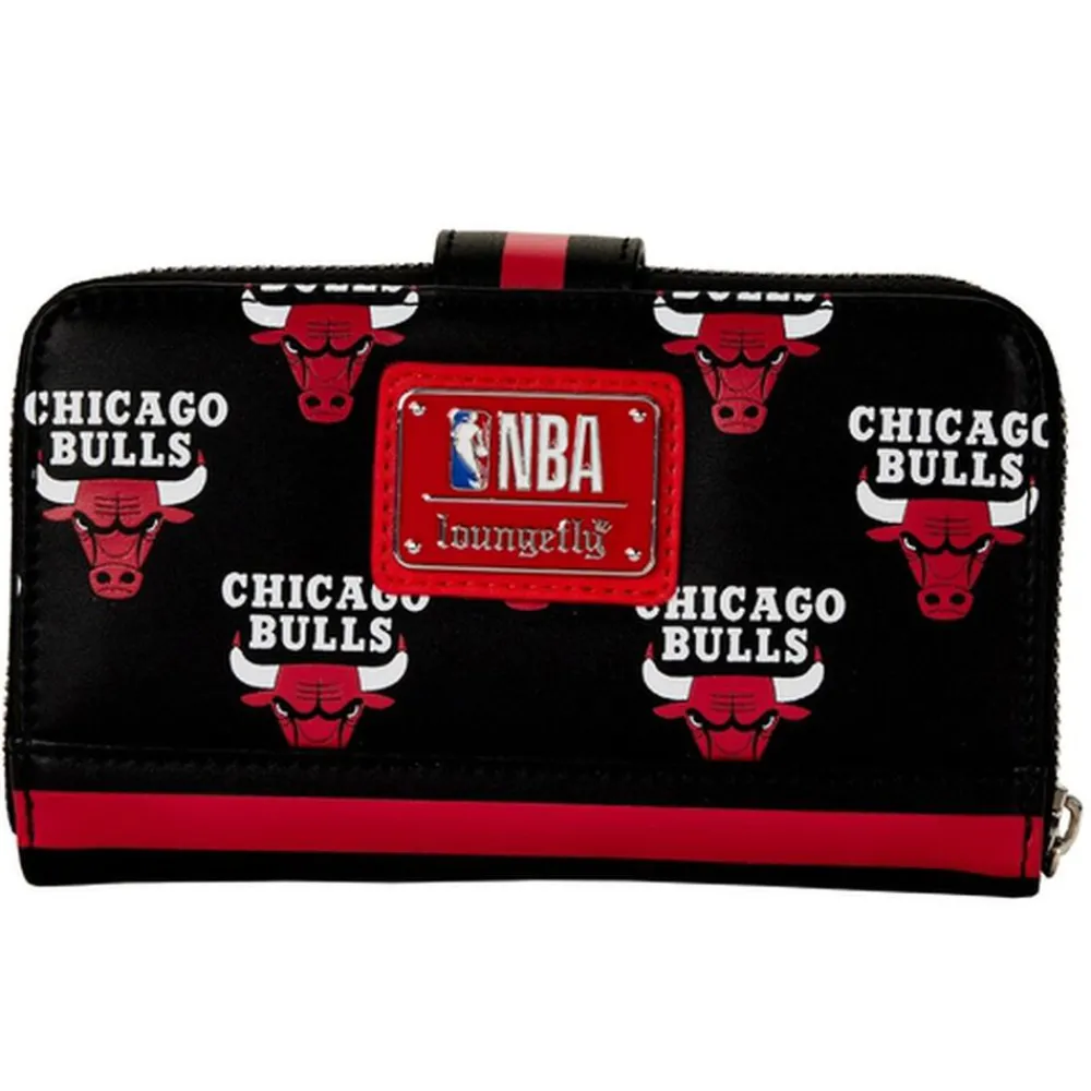 NBA Chicago Bulls Logo Zip Around Wallet Store